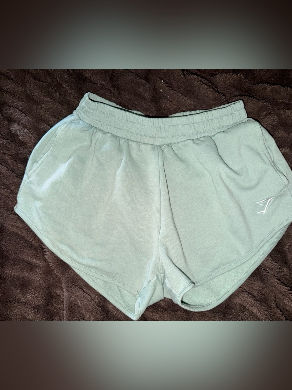 Gymshark Mint Green Athletic Lounge Shorts